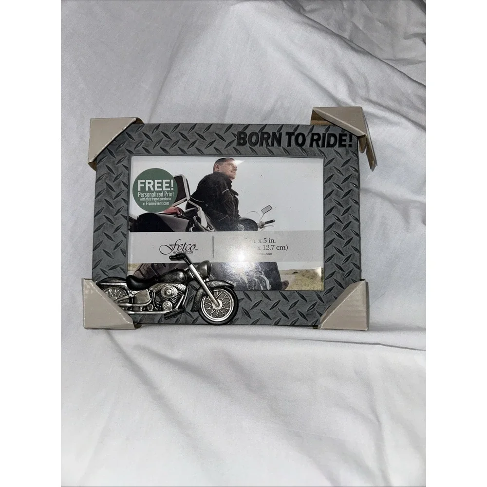 Fetco Born To‎ Ride Picture Frame 5x7